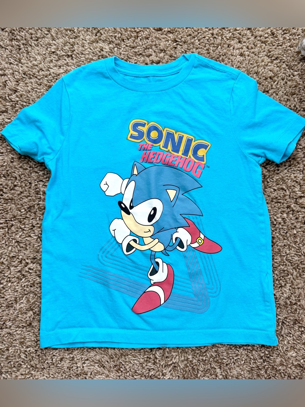 Old Navy Sonic the Hedgehog Graphic T-Shirt Kids Size 6–7